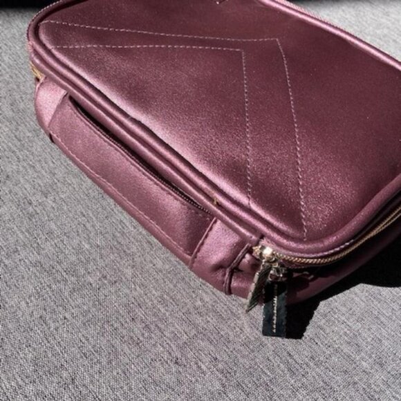 BUBM 1Pc Universal Travel Cable Organizer, Plum Color - Picture 3 of 5